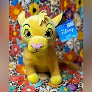 Disney The Lion King Simba Large Plush Toy Stuffed Animal Kohl’s Cares 11.5” NWT